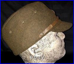 Rare Original WW2 IJA Japanese Army Officer Uniform Cap W Hat Insignia Pin Badge