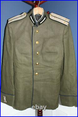 Rare Original WW2 Soviet Army Engineers Wool M45 Parade Tunic Mundir withInsigna