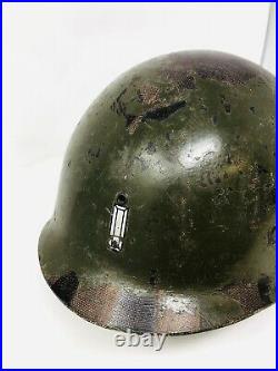 Rare Original WWII 84th Infantry Division 339th Regiment M1 Helmet Liner NAMED