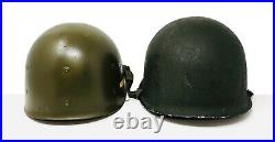 Rare Original WWII 84th Infantry Division 339th Regiment M1 Helmet withLiner NAMED