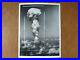 Rare Original WWII Atomic Cloud Photograph, Authentic WW2 Atomic Explosion Cloud