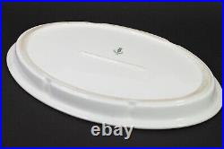 Rare Original WWII German Soldier's mess three-section thick porcelain Plate