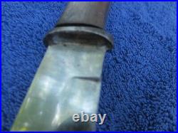 Rare Original Ww2 German Trench Knife Dagger And Scabbard