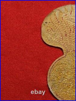 Rare Original Ww2 Us Army Ordinance Chenille Pocket Patch Embroidered On Felt