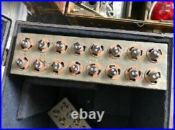 Rare Original Wwii Aircraft Airplane Runway Obstacle Lights & Power Boxes