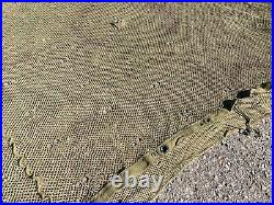 Rare Original Wwii British & Us Camo Camouflage Field Net 18ftx18ft-nos