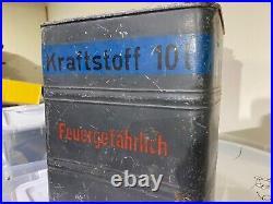 Rare Original Wwii German Motorcycle 10 Liter Petrol Gas Can