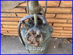 Rare Original Wwii Us Army Hand Pump Halftrack, Tank, Jeep Water Extinguisher