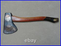 Rare Plumb DEFENSAX Vintage WWII Victory Axe Hatchet with Original Paint &Label