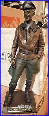 Rare Rick Terry Statue Eagle Editions Ltd 88/352 Erich Hartmann WWII Pilot 14.5