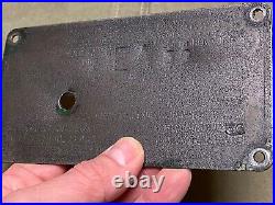 Rare Us Army Wwii M29 Cargo Carrier Weasle Data ID Plate