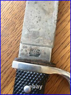 Rare Vintage Post WWII Solingen PIC Germany Youth BOY SCOUT KNIFE German HJ Type