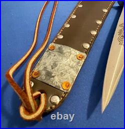 Rare! Vintage Repo Wwii Marine Corps Raider Stiletto Knife