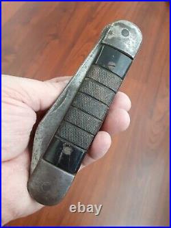 Rare Vintage WW2 WWII UNITED G. R. MICH Folding Pilot Survival Knife pocketknife