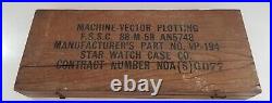 Rare Vintage WWII Era Star Watch Case Co. Plotting Machine AN-5748