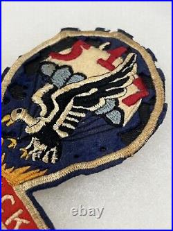 Rare WW2 517th airborne paratrooper pocket patch