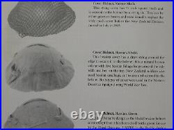 Rare WW2 British -NZ Original Hessian Helmet Cover In Sand Tan