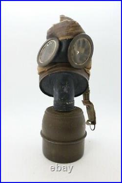 Rare WW2 French Gas Mask TC-38 Gas Mask