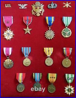 Rare WW2 and Beyond Collection of 12+ Medals all documented to a Named Soldier