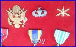 Rare WW2 and Beyond Collection of 12+ Medals all documented to a Named Soldier