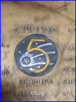 Rare WWII B-4 Officer's flight Bag military Suitcase 5th Duke ERDE the 1st