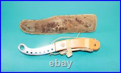 Rare WWII British RAF Royal Air Force Dinghy Boat Knife Dagger Survival + Sheath