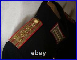 Rare WWII Bulgarian royal army parade uniform tunic with belt Infantry colonel