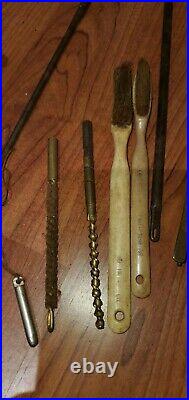 Rare WWII IJA Imperial Japanese Army Issue Arisaka Field Cleaning Kit WithBrushes