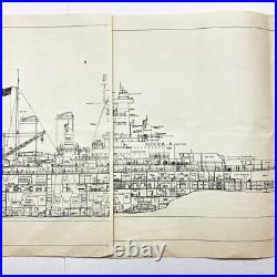 Rare WWII USN'RESTRICTED' 1942 Dated US Navy Typical Battleship Blueprint