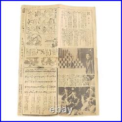 Rare WWII WW2 Japanese Propaganda Newspaper Publication Kamikaze Pilot Aircraft