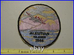 Rare Ww2 11th Fighter Sq / 343rd Group U. S Army Air Corps Aleutian Islands Patch