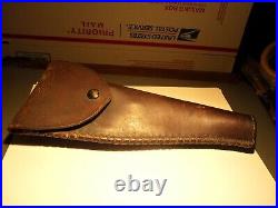 Rare Ww2 Us Army Leather Holster Griffith & Howe Co. New York G&h Colt 45