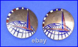 Rare Wwii U. S Army Air Corps Air Ferrying Command Insignia DI Pb Copper Wing Dui