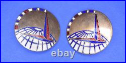 Rare Wwii U. S Army Air Corps Air Ferrying Command Insignia DI Pb Copper Wing Dui