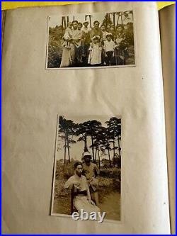 Rare Wwii Vintage Military 84 Photo Album Original Japanese Soldiers Japan C1