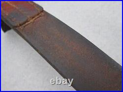 Rare early SC proofed WWII German Mauser leather sling for K98 G43 & G41 98k