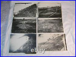 Reconnaissance Rare Wwii Military Ww2 Photos Lot Of 6 Vintage Original T
