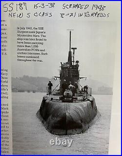 Restored Rare World War II U. S. Navy Submarine Light Brass U. S. N