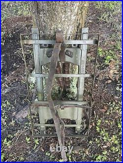 Rucksack Frame Bench WWII Army Infantry Imperial Wood Rare Vintage World War 2