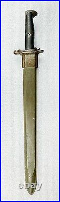 SUPER RARE US WWII 16 U F & H M1905 Bayonet Dated 1942 MK1 Scabbard NICE