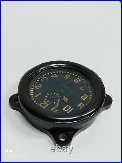 Soviet Military Tank Clock 1941 Original Russian Army USSR Vintage WWII Rare Old