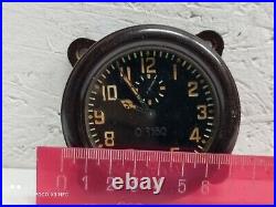Soviet Military Tank Clock 1941 Original Russian Army USSR Vintage WWII Rare Old
