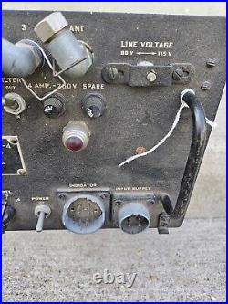 Super Rare Vintage Wwii Bomber Loran Navigation Aid Mark I Receiver R-9b/apn-4