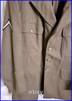 US WWii Original Enlisted Mans Tunic Jacket. Very Rare size 50R. Excellent cond