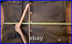 US WWii Original Enlisted Mans Tunic Jacket. Very Rare size 50R. Excellent cond