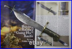 Unique, Super Rare Genuine Wwii Marine Raider Gung Ho Knife