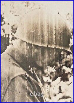 VERY RARE! WW2 RADIOPHOTO US ARMY GENERAL GEORGE S PATTON in NORTH AFRICA 1943