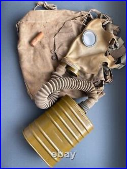 VERY RARE WWII Original Gas Mask? -? -? Mask MOD-08 RKKA Stamp 1938