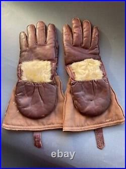 VERY RARE WWII Original RKKA winter aviators pilot gloves