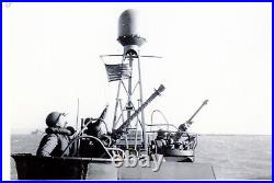 VERY RARE! WWII U. S. NAVY SMALL BOAT No. 12 Ensign Patrol Torpedo Boat Flag